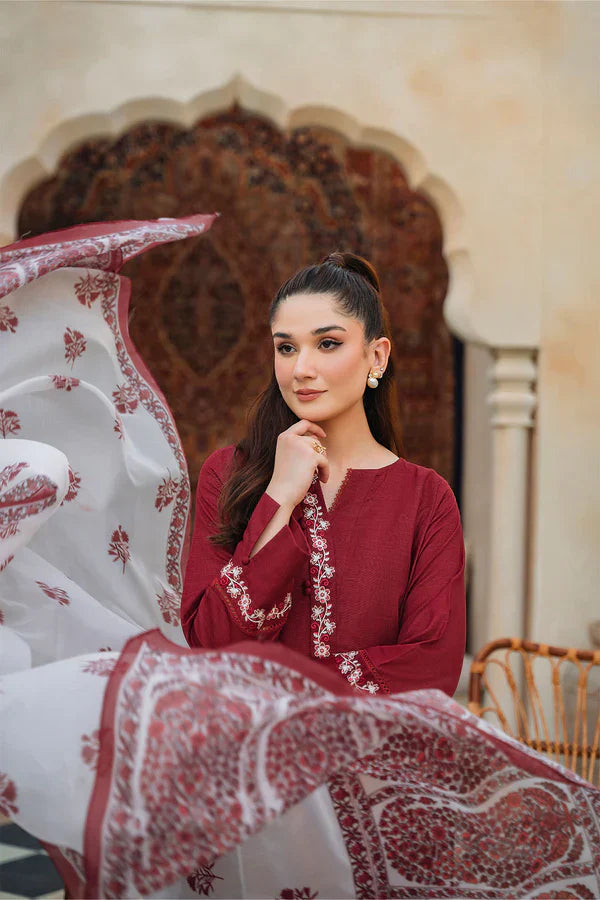 ASLING DHANAK EMBROIDERD UNSTICH 3pc (WA-521)
