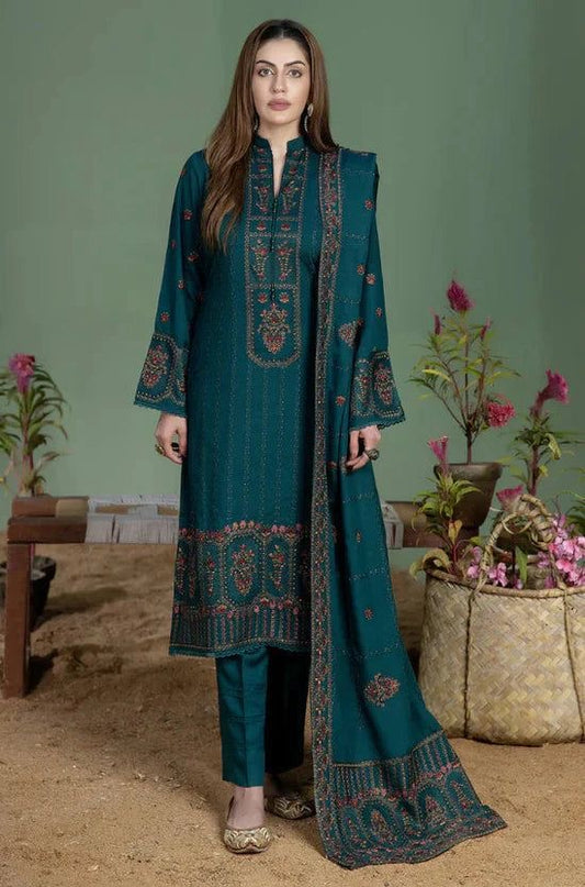 MOHAGNI EMBROIDERD LAWN UNSTICH 3PC (WA-760)