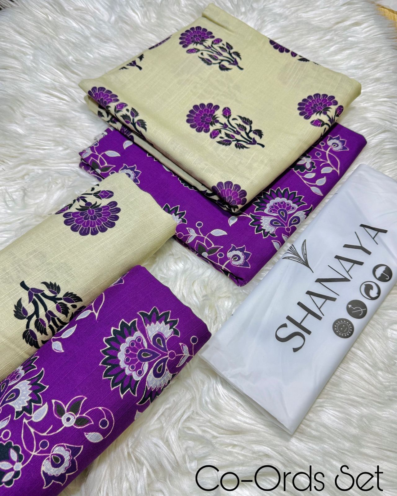 SHANAYA KHADDAR 2pc CORD-SET (CREEM)