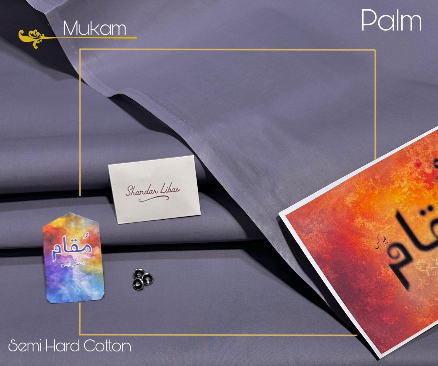 Mukam Cotton (Purple Grey)