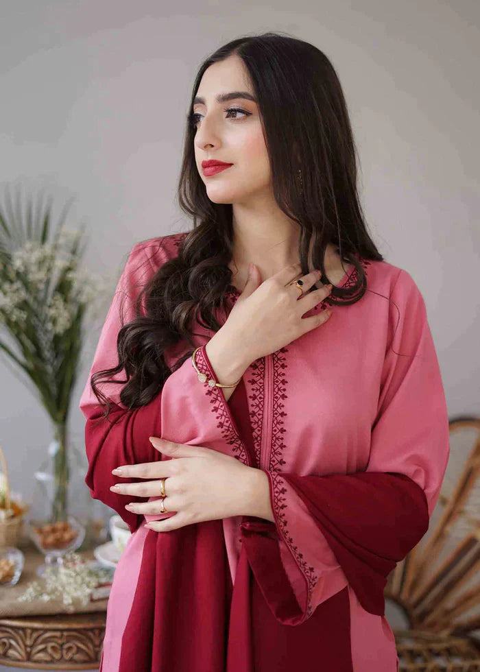 ASLING DHANAK EMROIDERD UNSTICH 3pc (WA-499)