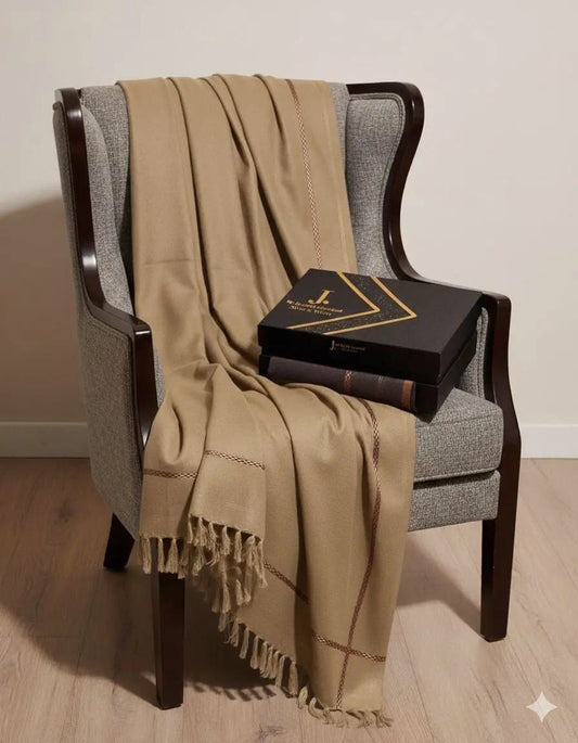 J. PREMIUM MEN,S’ SHAWL WITH J. BOX SKIN (WA-575)