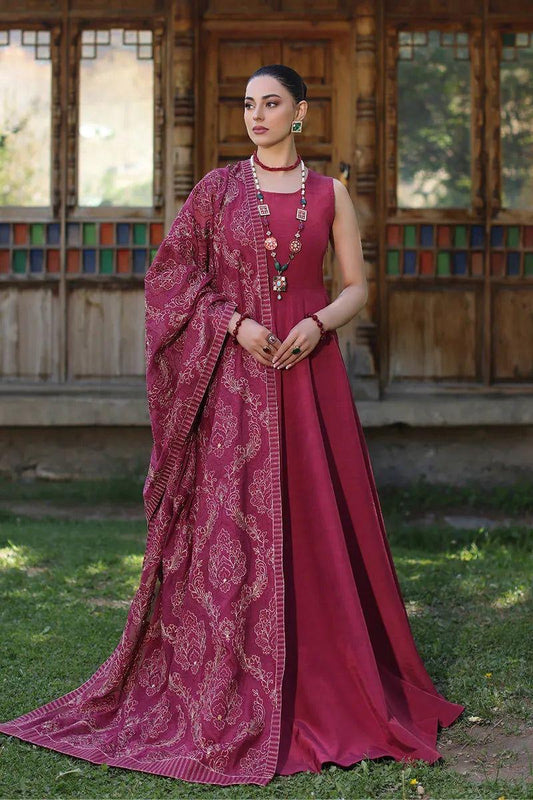 BAREEZE DHANK EMBROIDER UNSTICH 3pc(WA-890)
