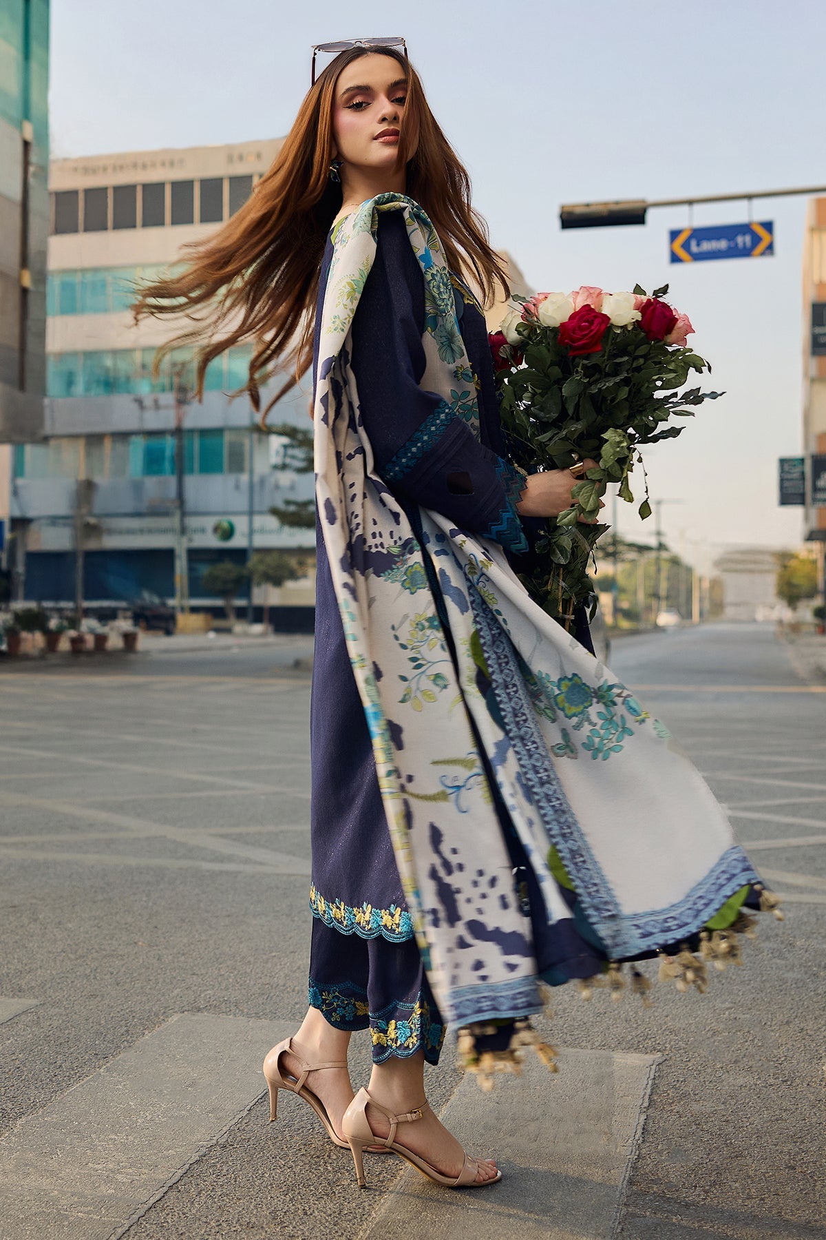 CHIRZMA MOST DEMANDING ARTICAL LAWN EMBROIDERD UNSTICH 3PC (WA-7890)