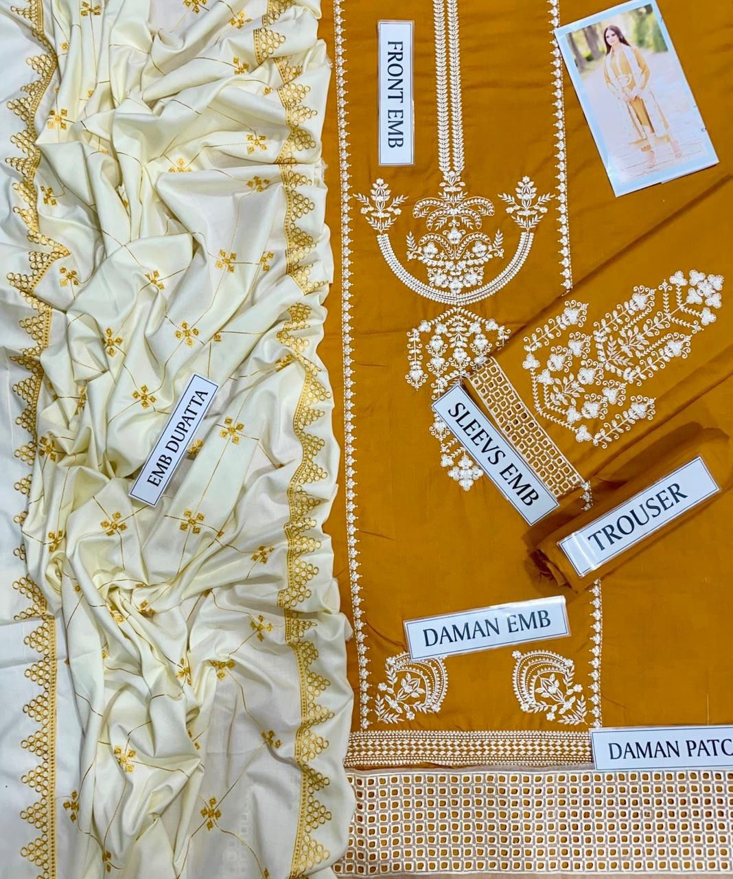 LIBAAS MOST DEMANDING ARTICAL DHANAK EMBROIDERD IS NOW AVAILABLE (WA-730)