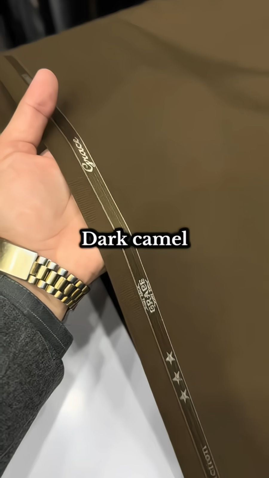 J. PREMIUM WASH&WEAR (DARK CAMEL)