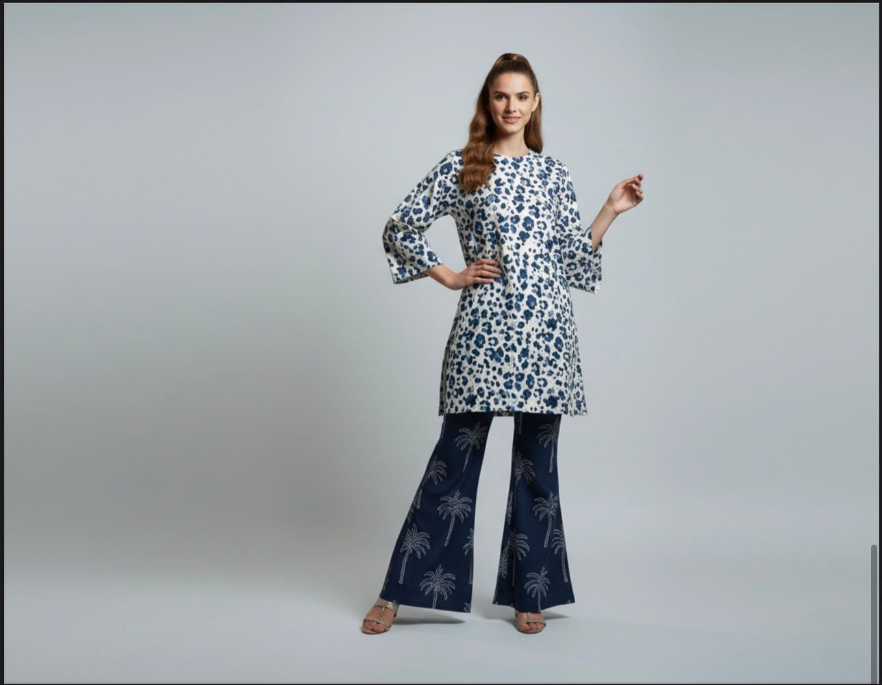 SHANAYA KHADDAR 2PC CORD-SET (BLU)