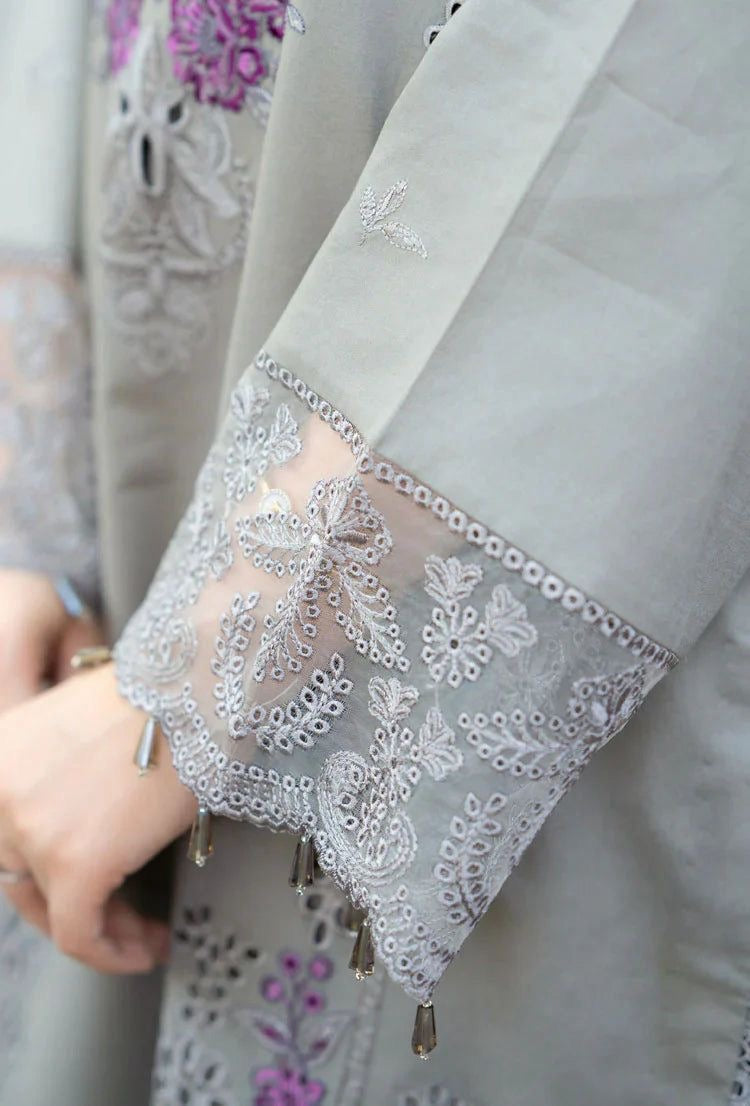 MUSHQ EMBROIDERD LAWN UNSTICH 3PC (WA-118)