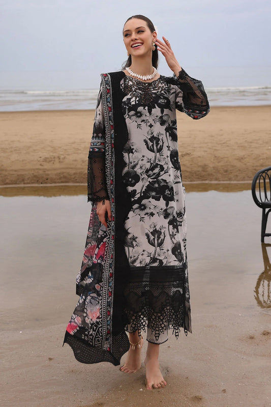 NUREH LAWN PRINT EMBROIDERED 3pc SL-175