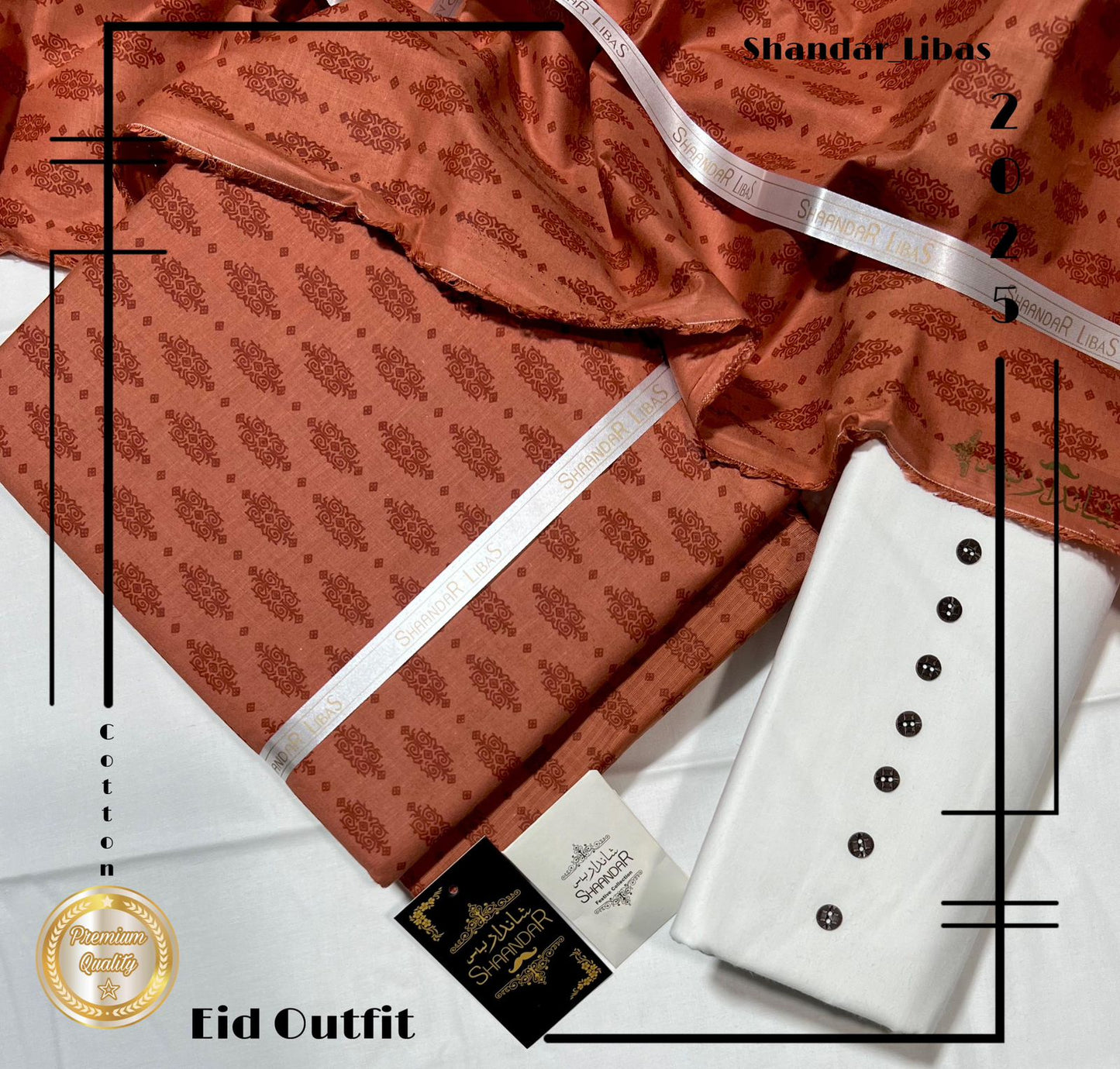 Kurta Trouser (Tangrine)