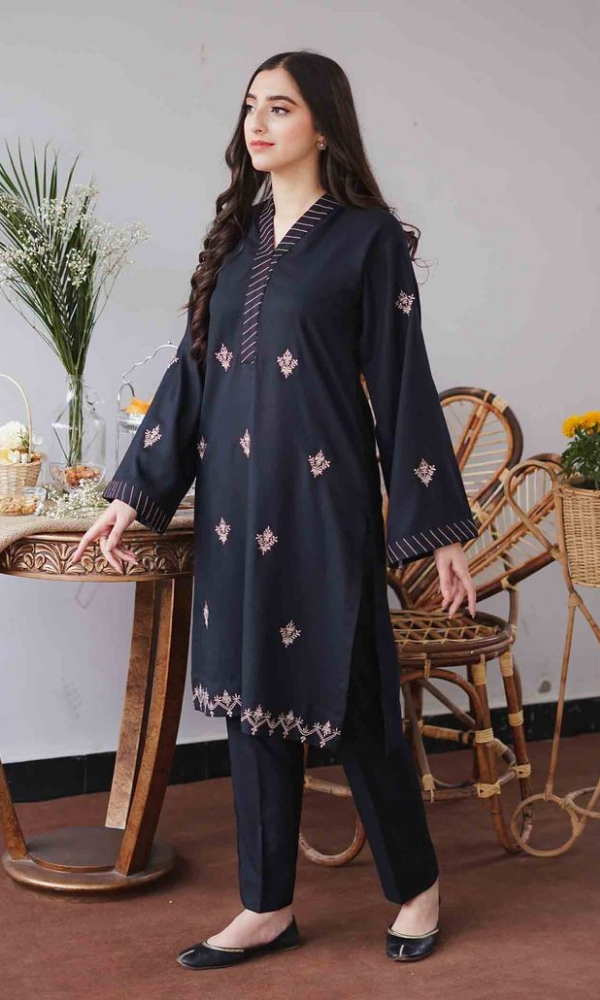 ASLING DHANAK EMBROIDERD UNSTICH 3pc (WA-175)