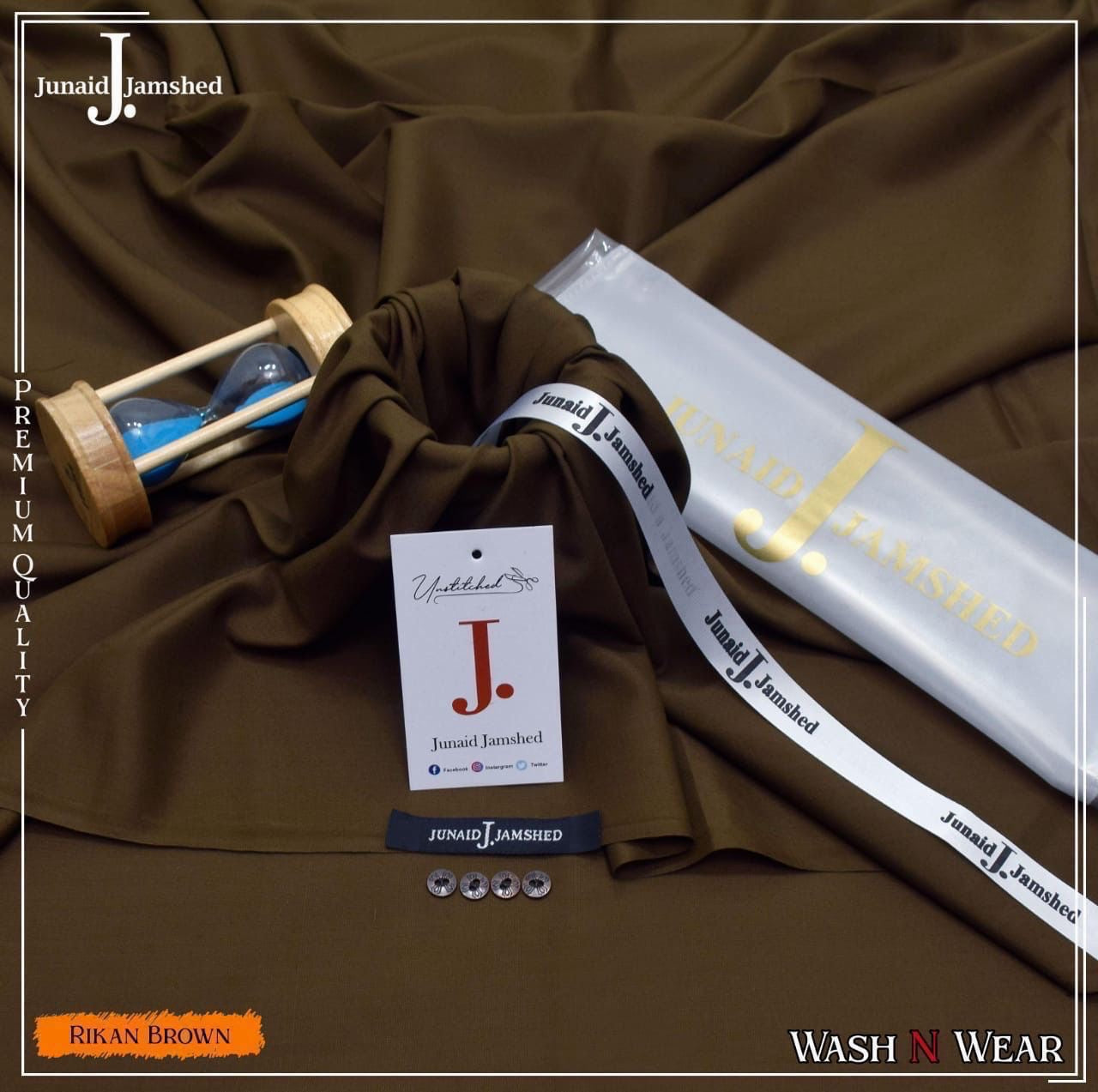 J. PREMIUM WASH&WEAR (RIKAN BROWN)