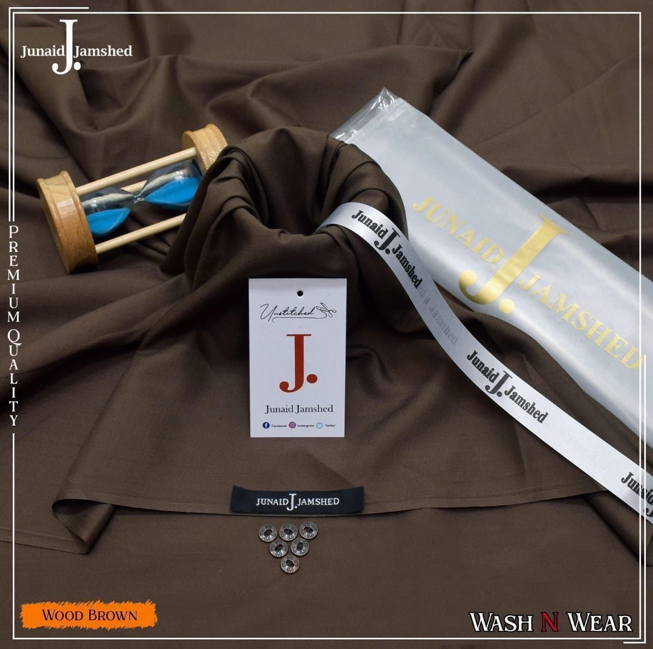 J. PREMIUM WASH&WEAR (WOOD BROWN)