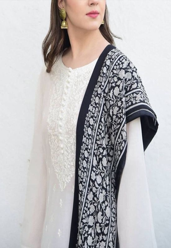 MUSHQ DHANK EMBROIDERD UNSTICH 3pc(WA-980)