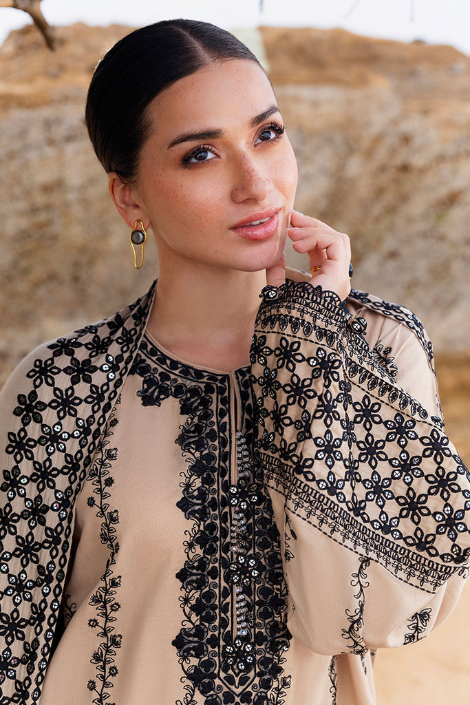 CROOS STICH LAWN EMBROIDERD UNSTICH 3PC (WA-6477)