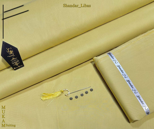 Mukam Suiting By Shandar Libas (Lime)